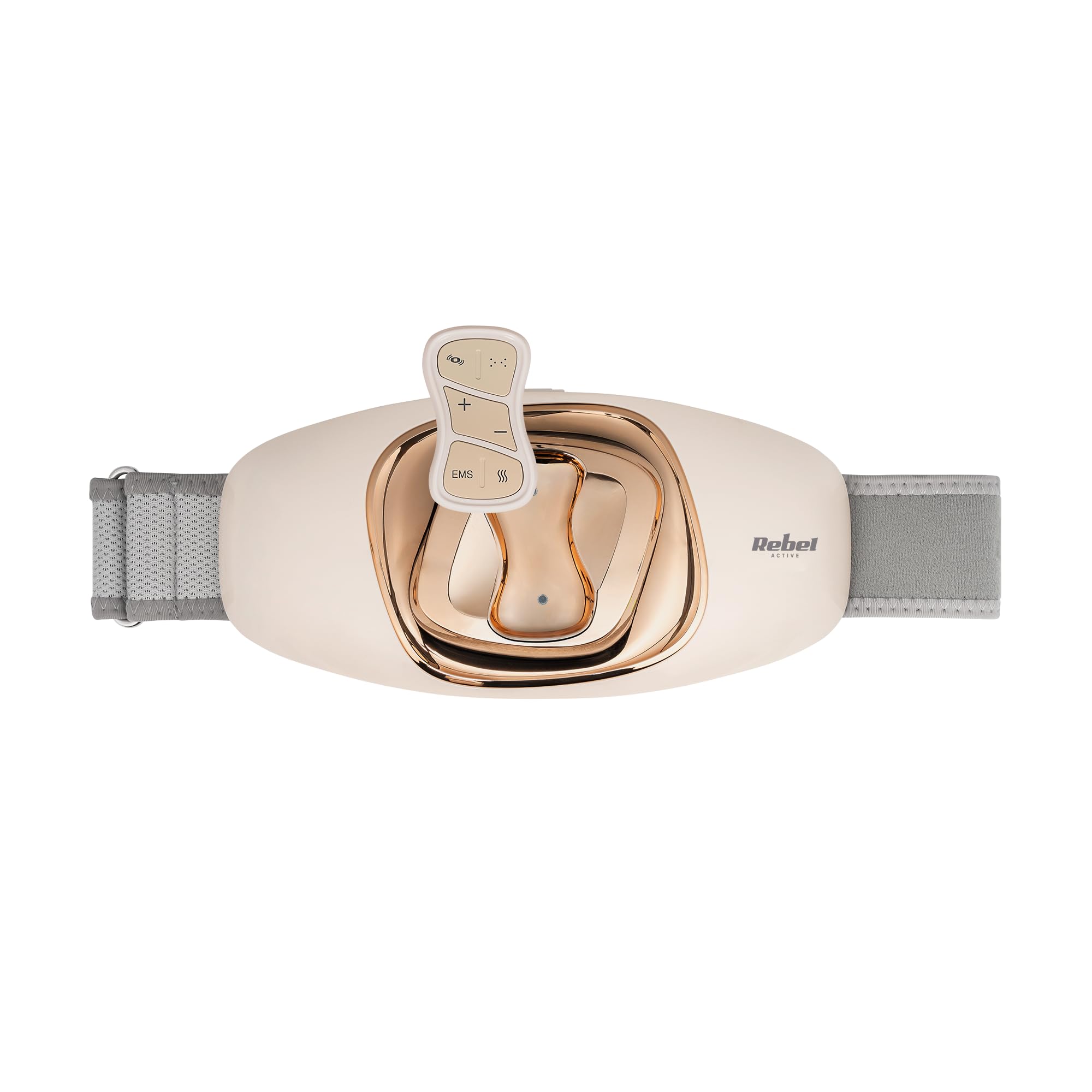 Rebel Gürtel Massagegurt Bauchmuskel Stimulation Wireless Heizfunktion Fernbedienung RBA-6008