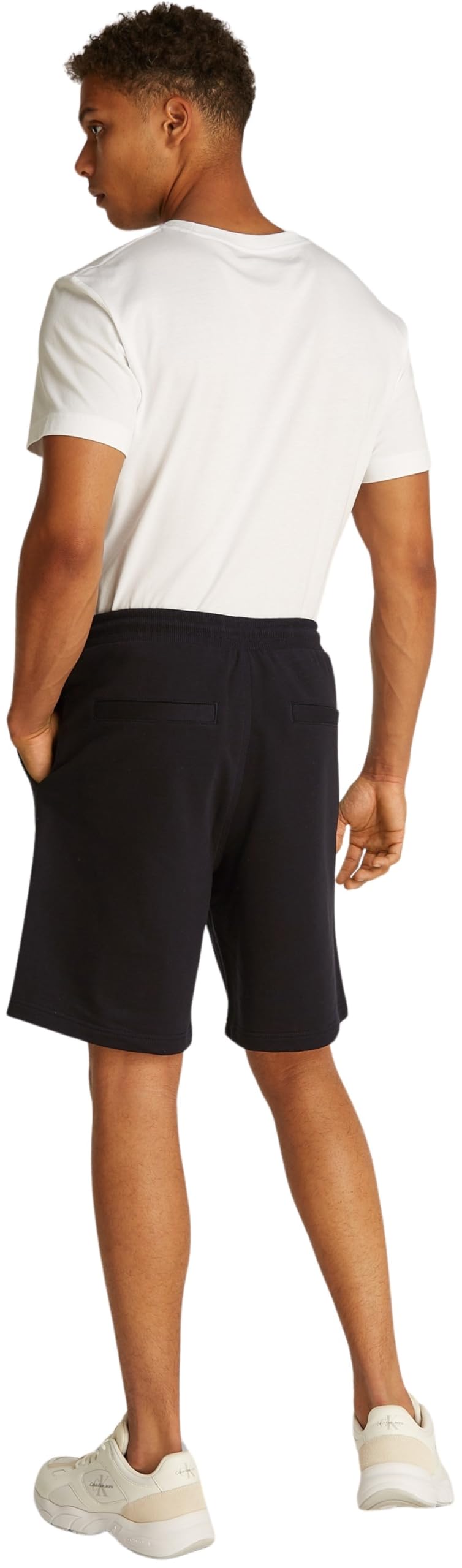 Calvin Klein - Brush Stroke Graphic Shorts J30j327528, Pantaloncini Sportivi Unisex - Adulto