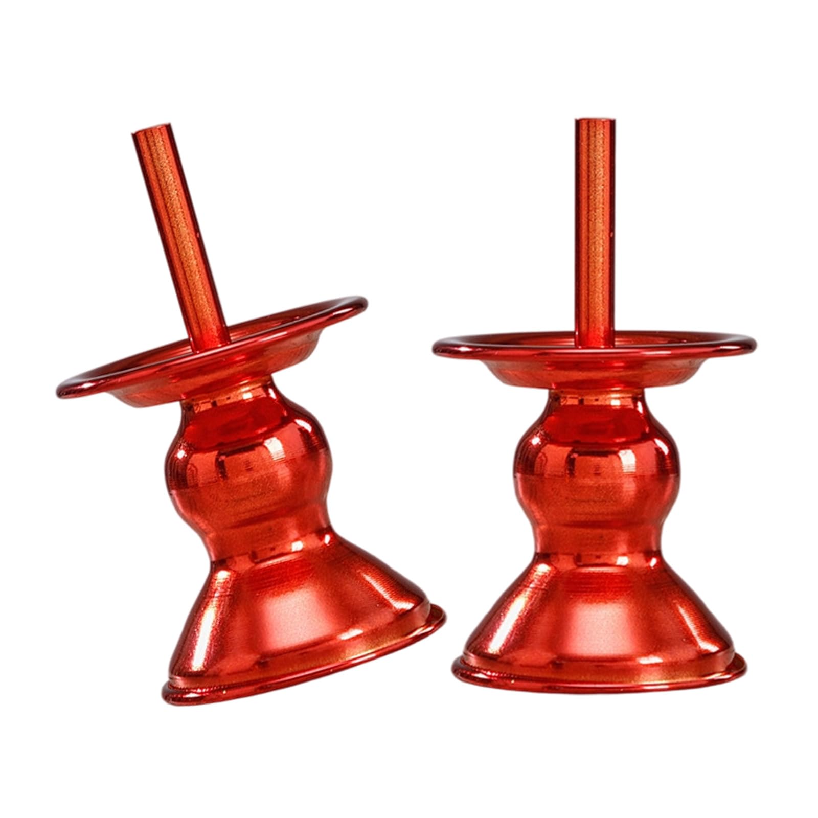 Of 2 Alloy Religious Spiritual Candleholders Multipurpose Devotional Decors for Sacred Space Prayer Candesticks Ritual Holders