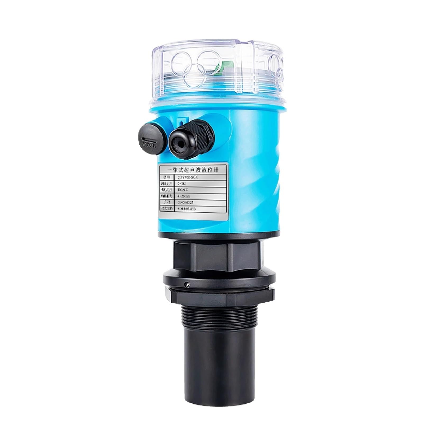 KSZHZYMGX Level Sensor 4-20mA Water Level Transmitter Digital Liquid Level Indicator for Tank Wastewater 0-10*m(0-8m 4-20MA)