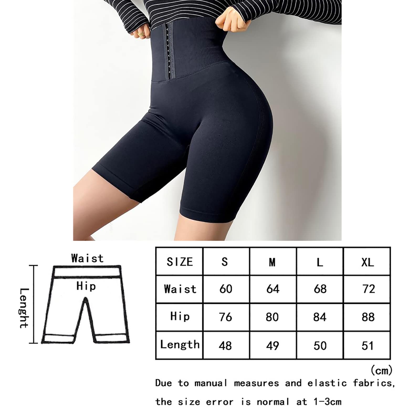 Pantaloni da yoga da donna, leggings da palestra a vita alta, collant da corsa da donna, S-XL, traspiranti, sportivi a 5 punti, a tre petto