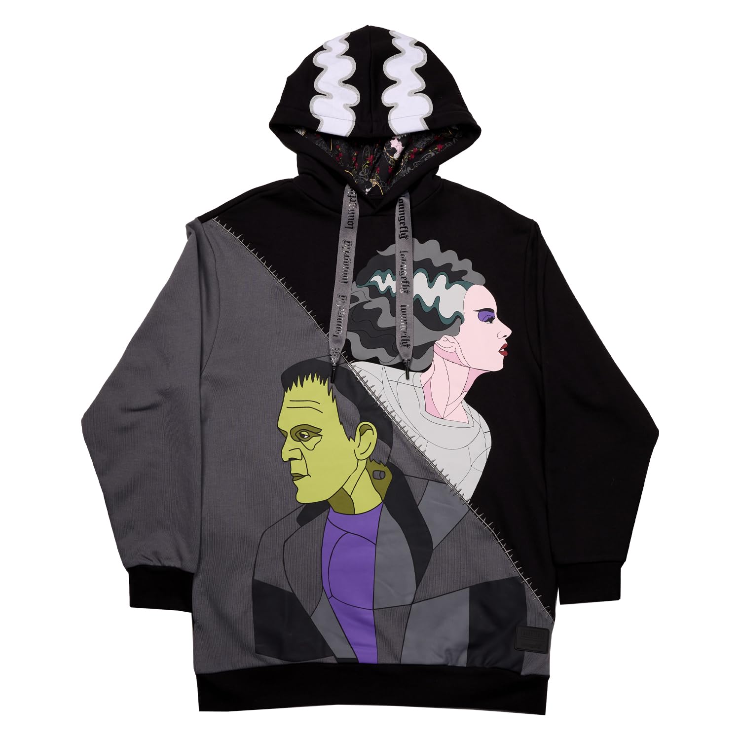 Loungefly LF UNIVERSAL BRIDE OF FRANKENSTEIN UNISEX HOODIE