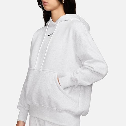 Miniatura 6 de Nike Sportswear - Sudadera con capucha de forro polar, con diseño Phoenix, de gran tamaño para mujer