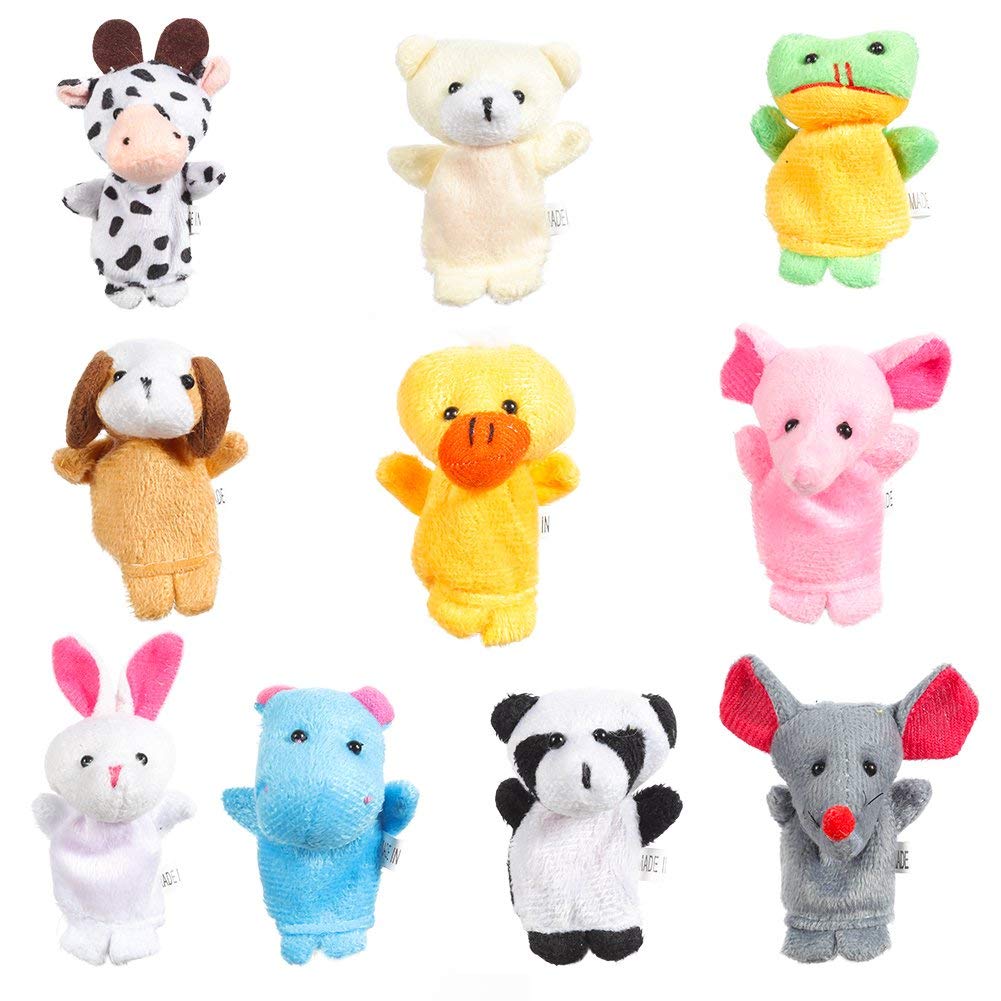 House of Quirk Animal Soft Hands Finger Puppets (Set of 10) - Image 4 thumbnail