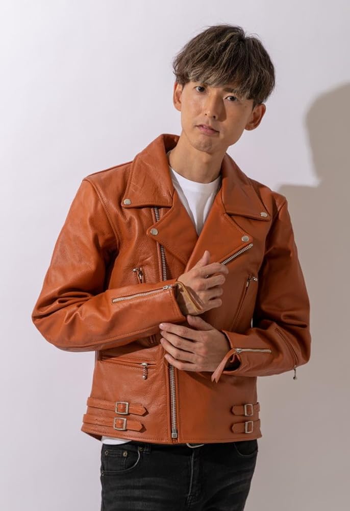 Amazon.co.jp: フリーダムレザー UKダブル ライダースジャケット Amazon.co.jp: フリーダムレザー UKダブル ライダースジャケット