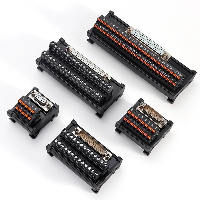 リレー1個 EXTB-VM15S-42D ケージねじ端子 10A300VDB9 シリアルターミナルブロック オスメス端子ブロックレー