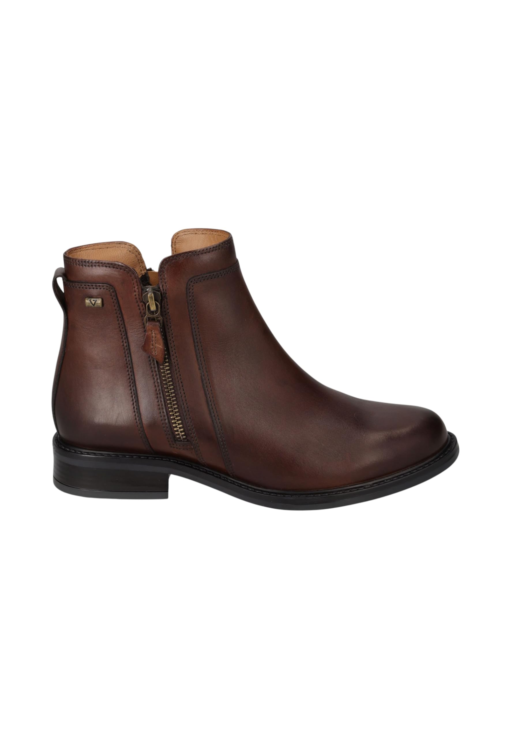 Valleverde Tronchetti Donna 17103 Pelle Nero o Marrone Calzature Casual