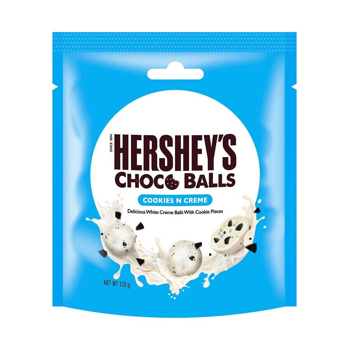 Hershey's Choco Balls Cookies 'N' Crème 120g