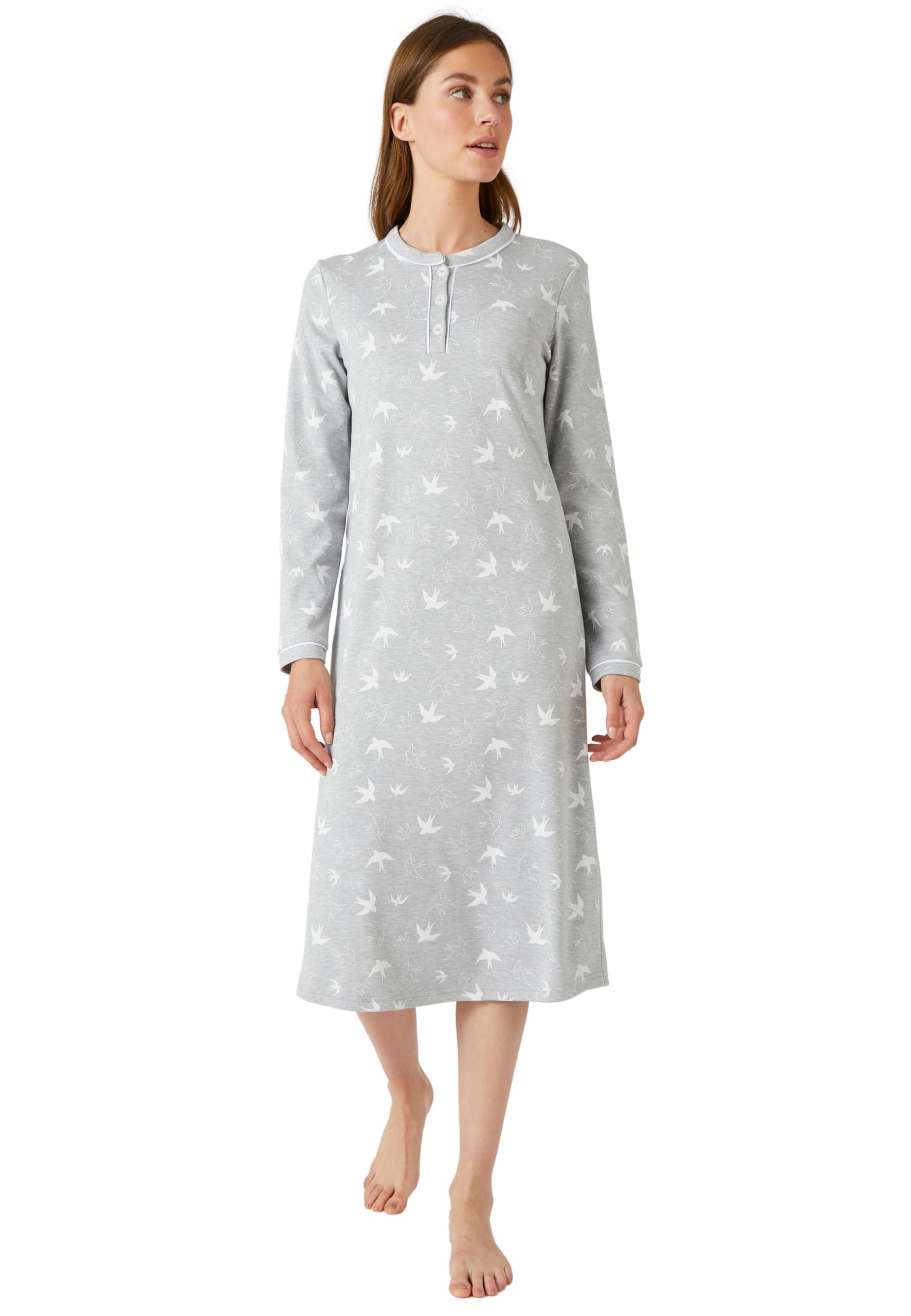 Damart Thermolactyl Femme Chemise de Nuit