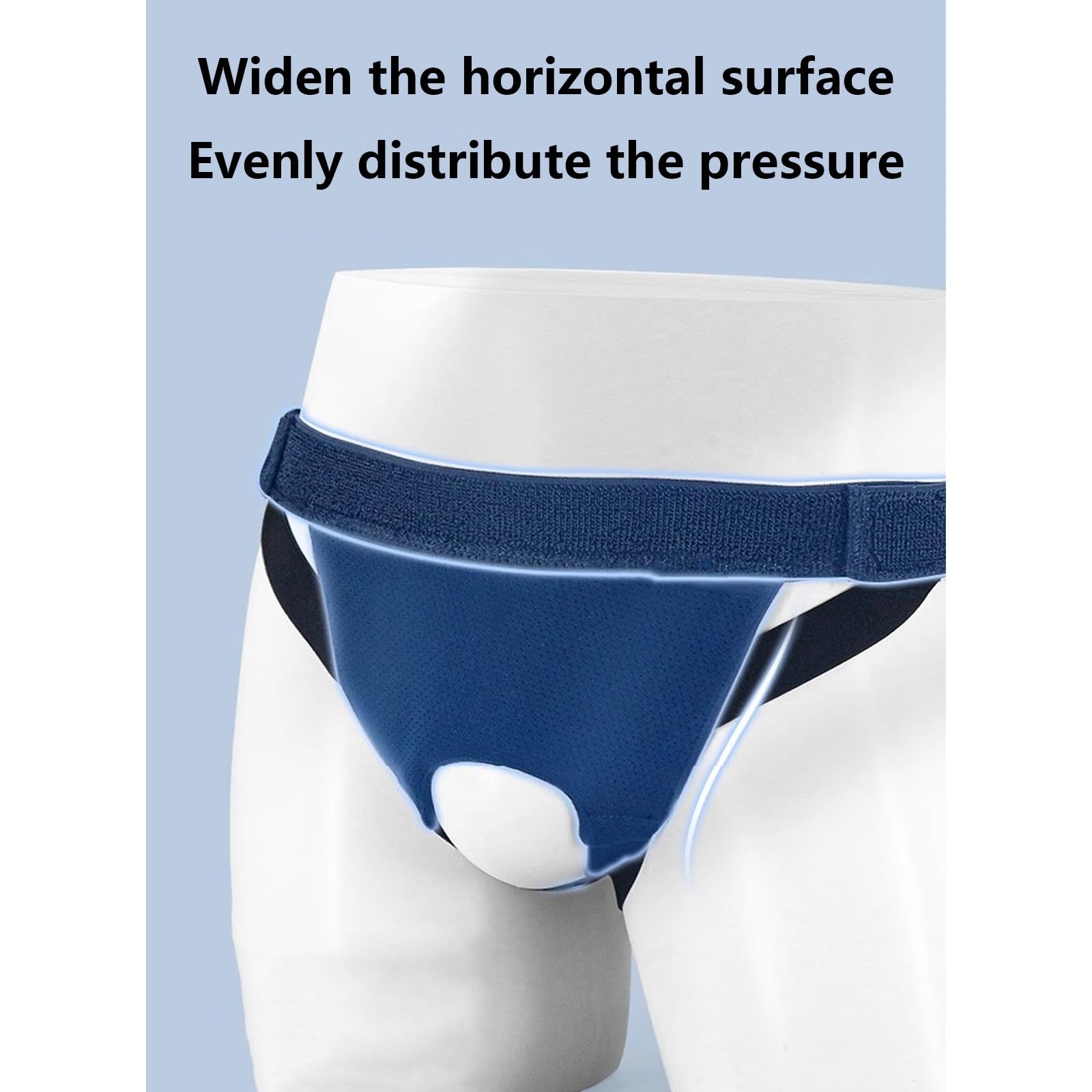 Fascia Ernia Inguinale Uomo, Cintura Per Ernia Inguinale, Cinto Erniario, Con Cuscinetto di Compressione Rimovibile E Cinturino Elastico Regolabile Per Alleviare Il Fastidio ernia(Black,Small)