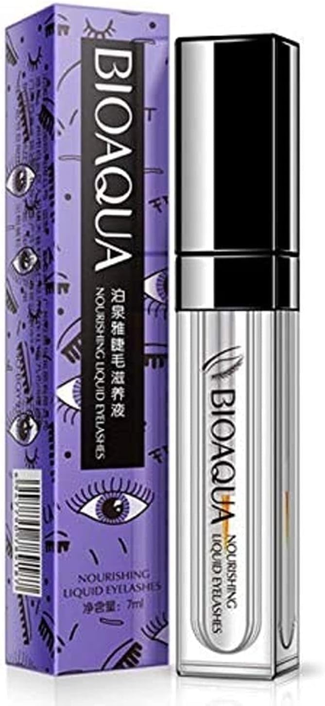 Suero amplificador para Pestañas y Cejas BIOAQUA, 7ml, Potenciador de Crecimiento Natural