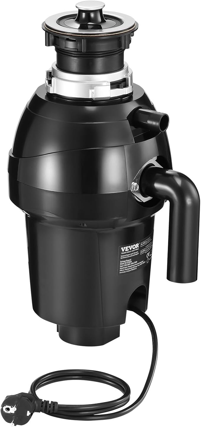 VEVOR Trituradora de Basura, 1HP 3270RPM, Motor DC, Alimentación Continua miniatura 12