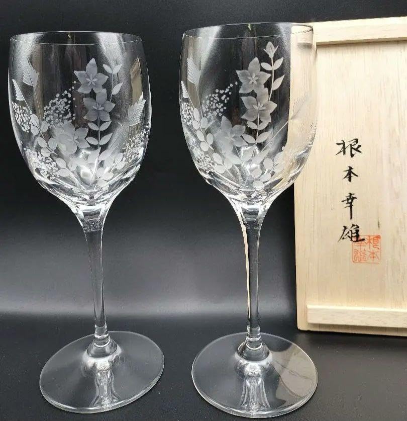 定価84000円☆超希少品 根本幸雄 半酒器揃（切子、江戸切子、