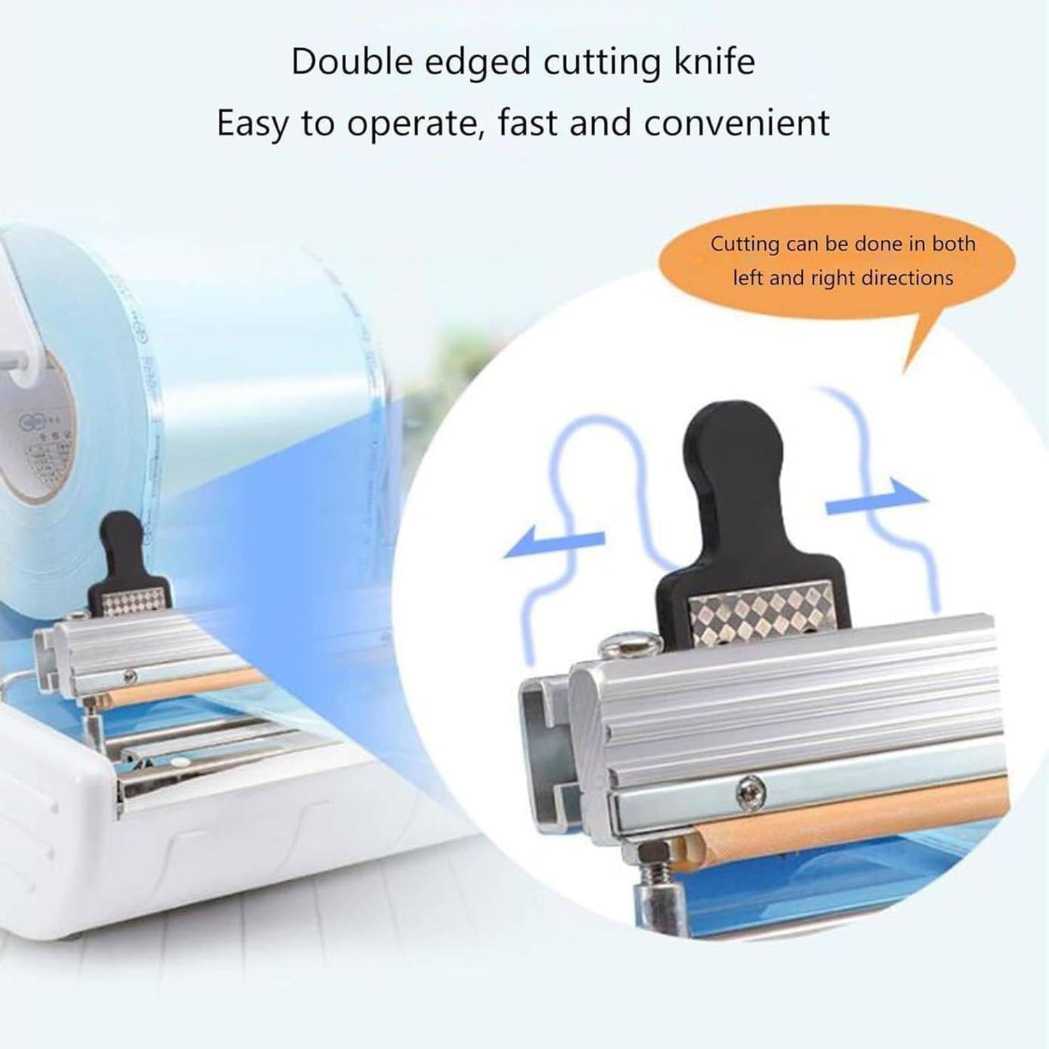 Máquina Envasado Bolsas Dental,Selladora Envases Médicos Automática 500w, 6 Niveles Temperatura Regulable,Ancho Máximo 250mm para Esterilización Paquetes Y Materiales Médicos