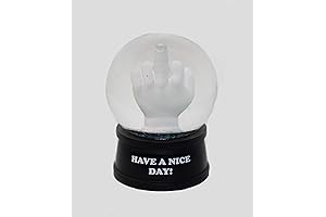 Sunny Disposition in a Snow Globe