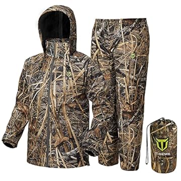 best camouflage rain gear