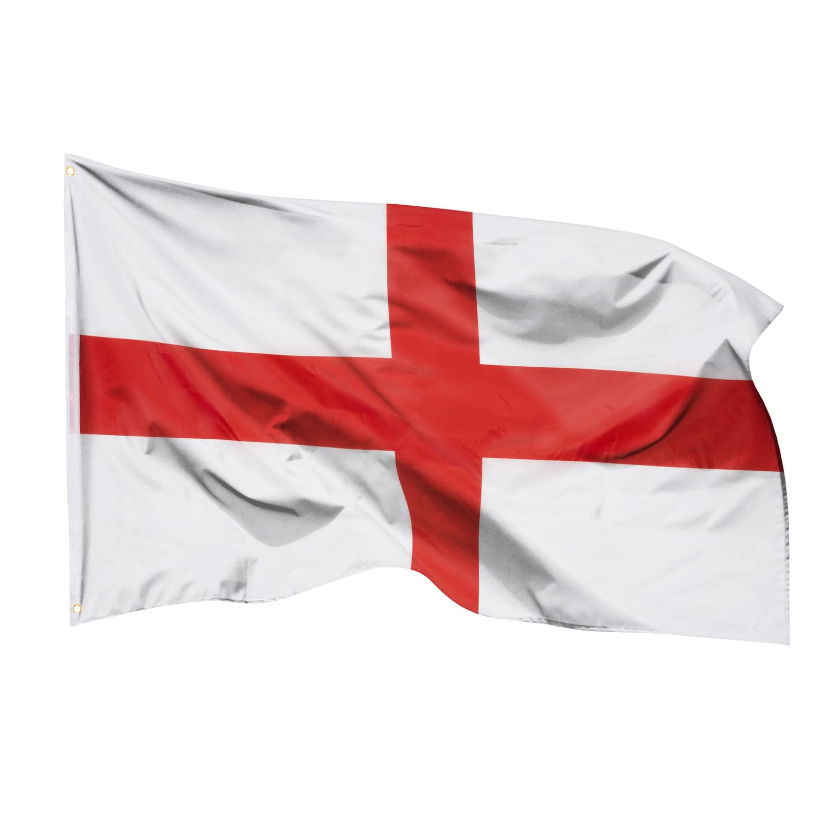 ARICONA FLAGS England flag, English flag 3x5ft with brass eyelets, weatherproof national flag for flagpole, 100% polyester