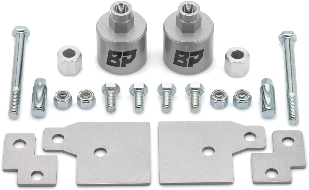 BlackPath - Fits Polaris 2" Lift Kit Sportsman 500 + 600 + 700 + 800 ATV Suspension Lift (Black) T6 Billet