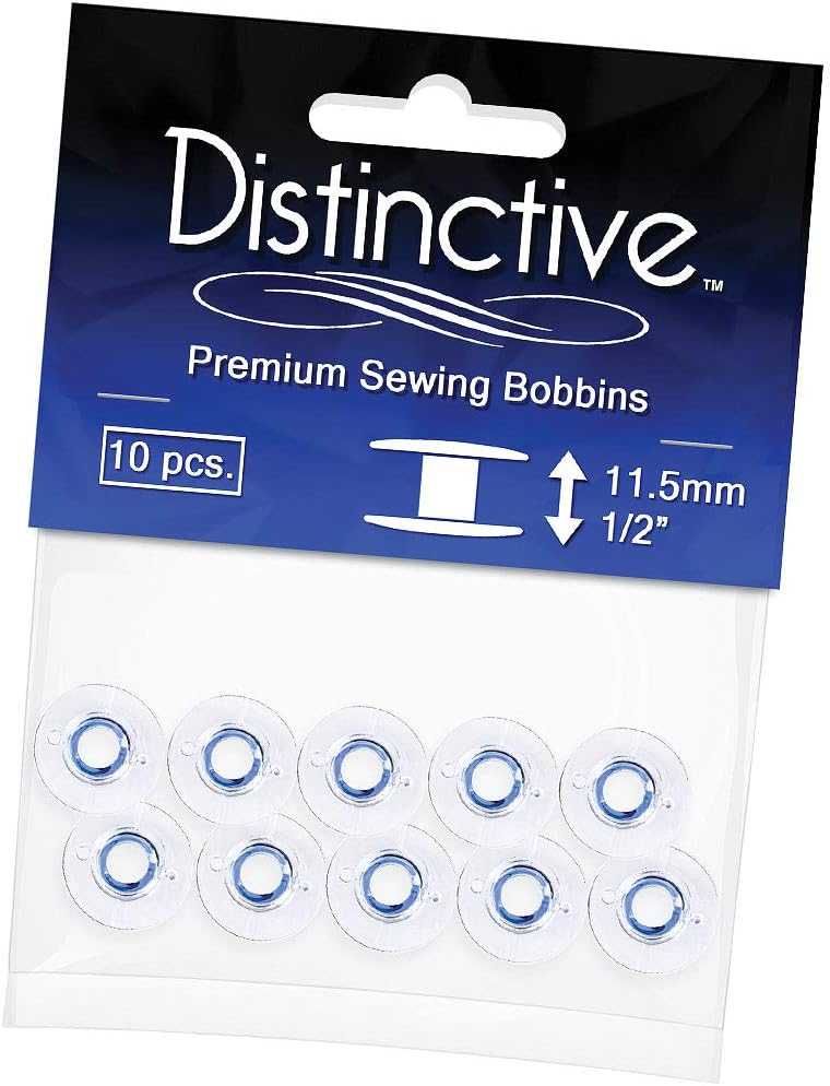 10-Pack of Style SA-156 Premium Sewing Machine Bobbins Made to Fit Brother Sewing Machines