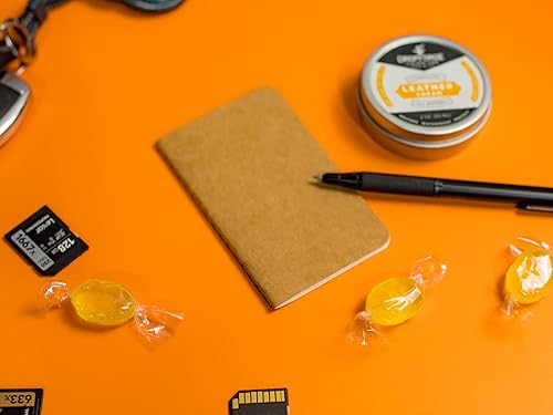 Miniatura 2 de olpr. Cuaderno de bolsillo, paquete de 2 mini diarios de tapa blanda de 2.5 x 4 pulgadas, cuaderno de notas extra pequeño para hombres, mujeres,