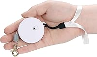Vista 1 de Retractable Dog Leash for Small Dogs Cats up to 11lbs with 6.5ft Anti-Pull Strong Nylon Tape, Hands Free, Mini and Portable Walking Leash with Wrist