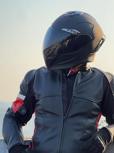 Miniatura 7 de Casco integral para motocicleta, casco de moto para adultos, hombres y mujeres, carreras de calle, ciclomotor, aprobado por DOT