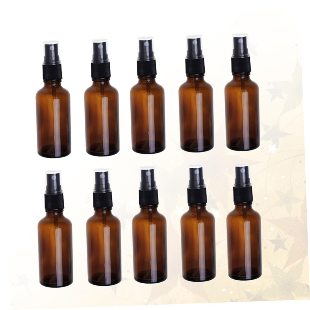 20pezzi Flacone Spray in Vetro Vuoto Flacone Cosmetico Portatile Da Viaggio Contenitori Per Lozione Profumi e Oli Essenziali