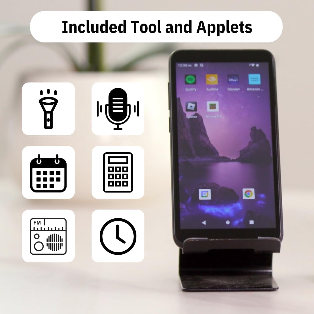 G-Mee Play Pro-64GB Android 12 Smartplayer (not a Smartphone), Mp3 Player w/Bluetooth & Wi-Fi, Spotify Music Player/Mp4 Player & More, Kids' Safe Device w/Parental Controls