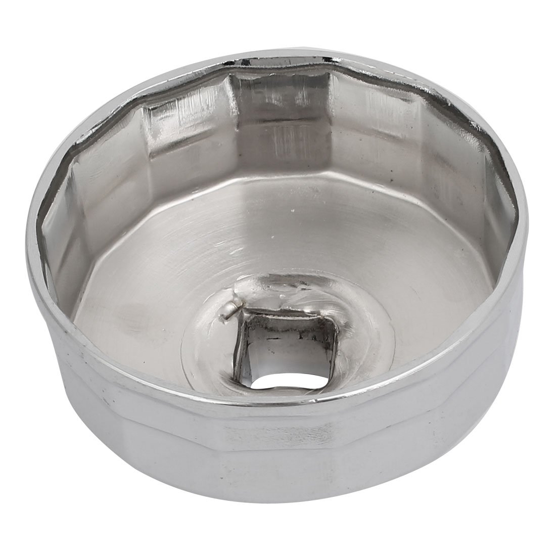 Aexit 64mm Inner Special Tool Dia 14P Nickel Alloy Car Oil Filter Cap Wrench Socket Remover Black Model:19as21qo243