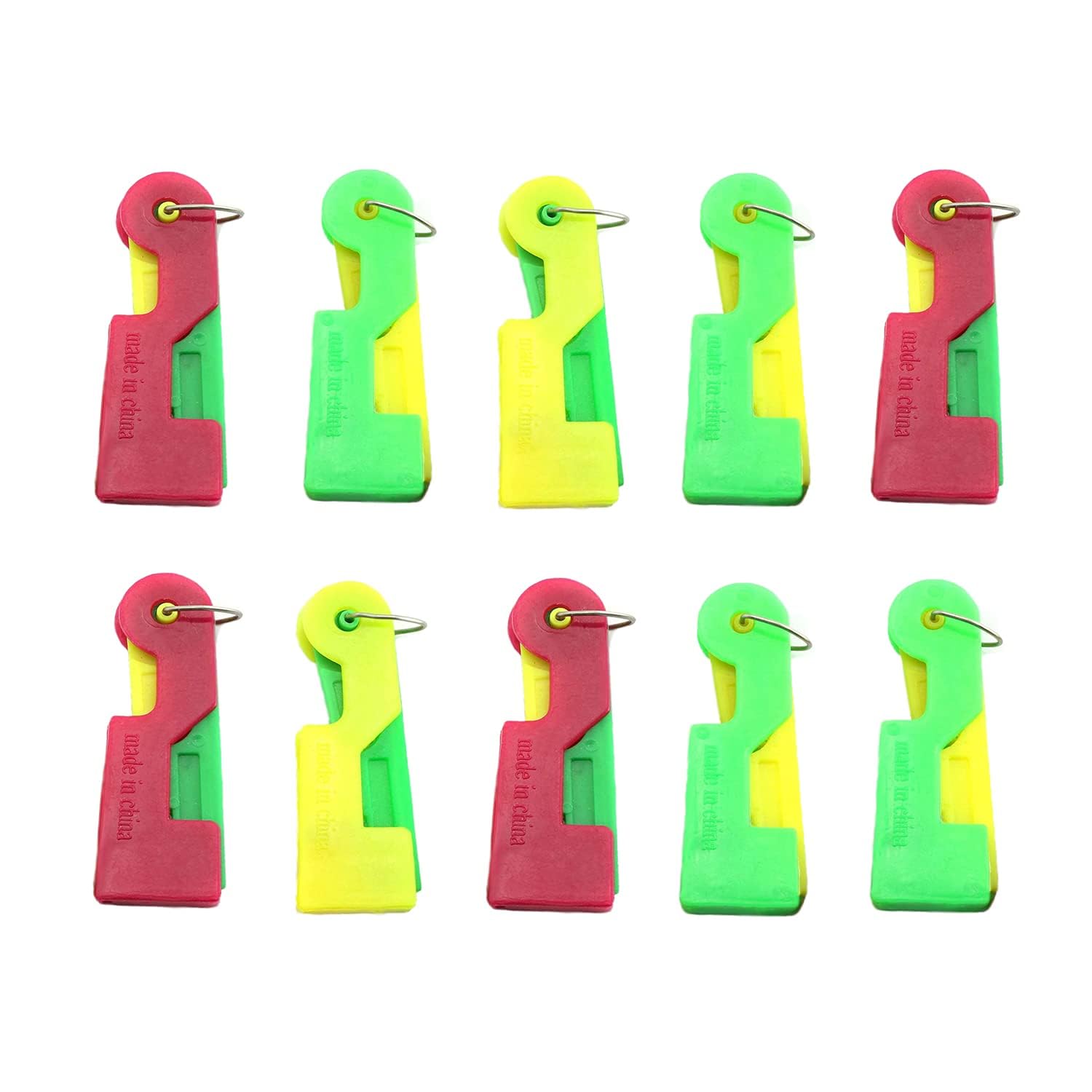 Vyoma Embroidery Needle Threader Tool 10 Pcs Sewing Machine Needle Threader for Hand Sewing Needlework Small Eye Needles Embroidery Craft Knitting Quilting