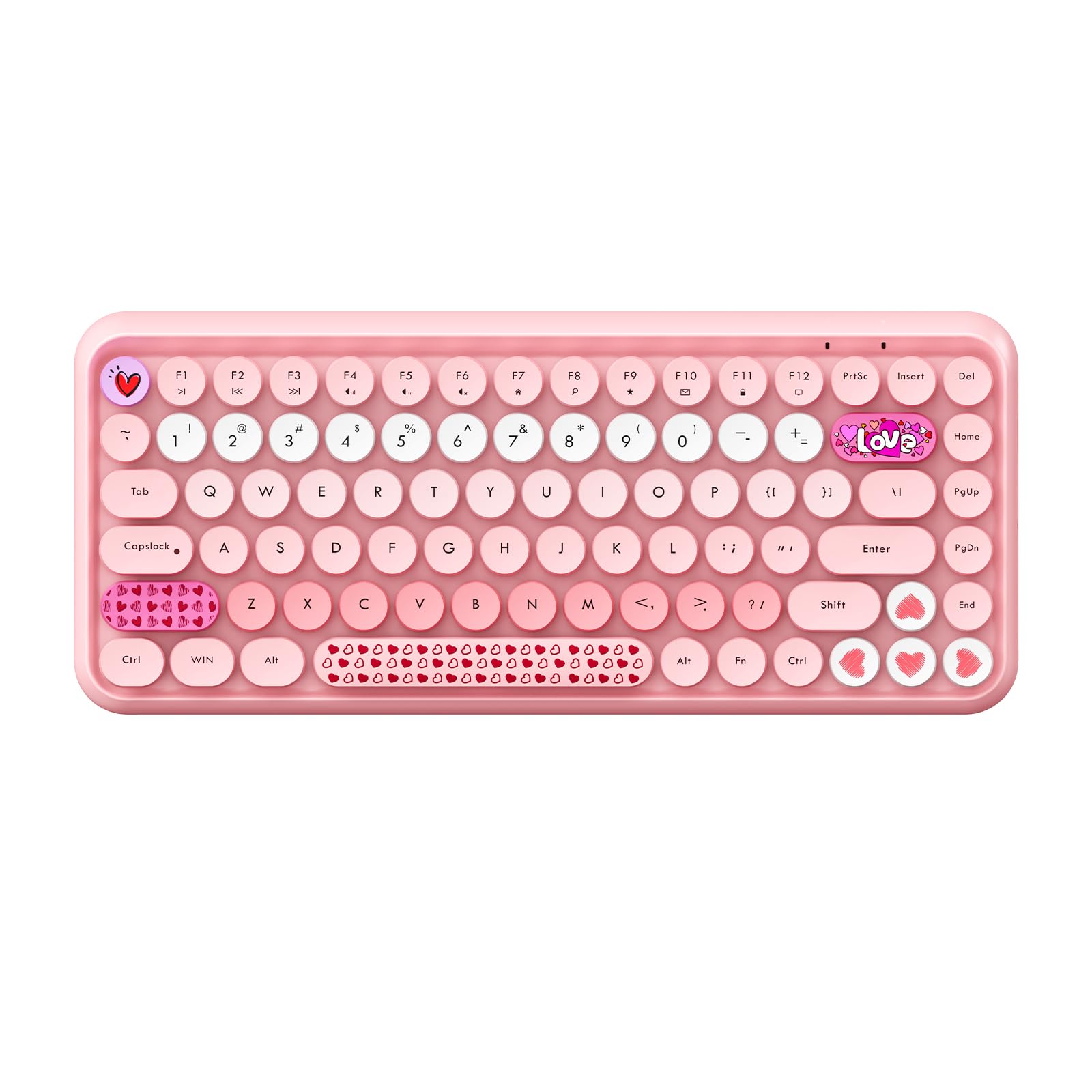 Ajazz ブルートゥース タブレット用キーボード かわいい レディースキーボ Amazon.co.jp: Ajazz 308i ブルートゥース タブレット用キーボード