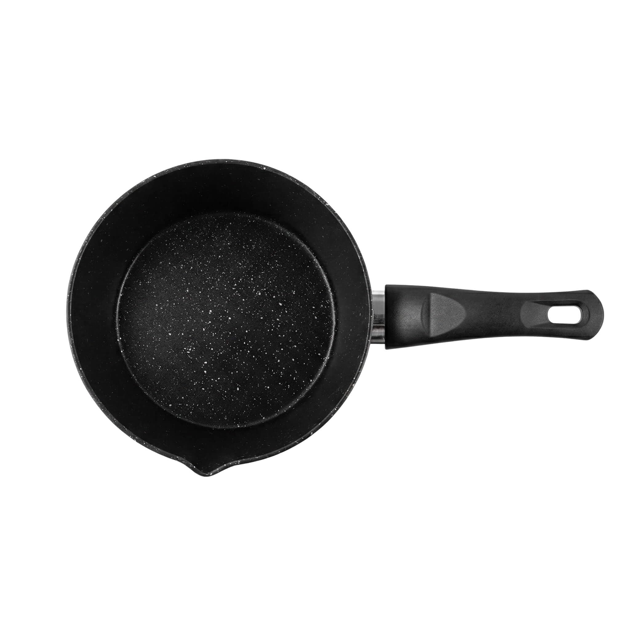 Melda - Padella da 20 cm, con cestino per friggere, rivestimento antiaderente in granito, patatine fritte e pentola per friggere patatine, verdure e snack