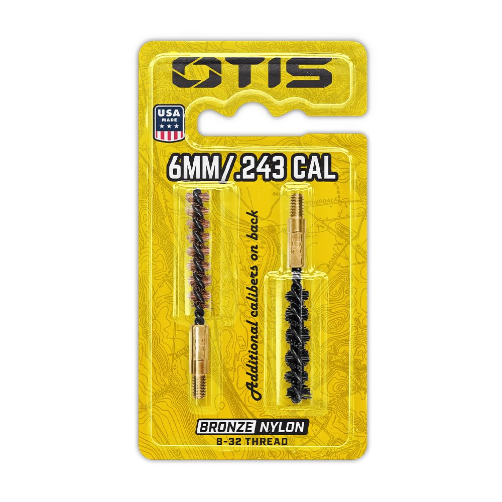 Otis Bore Brush Pack .243 Cal./6mm 2 pk.