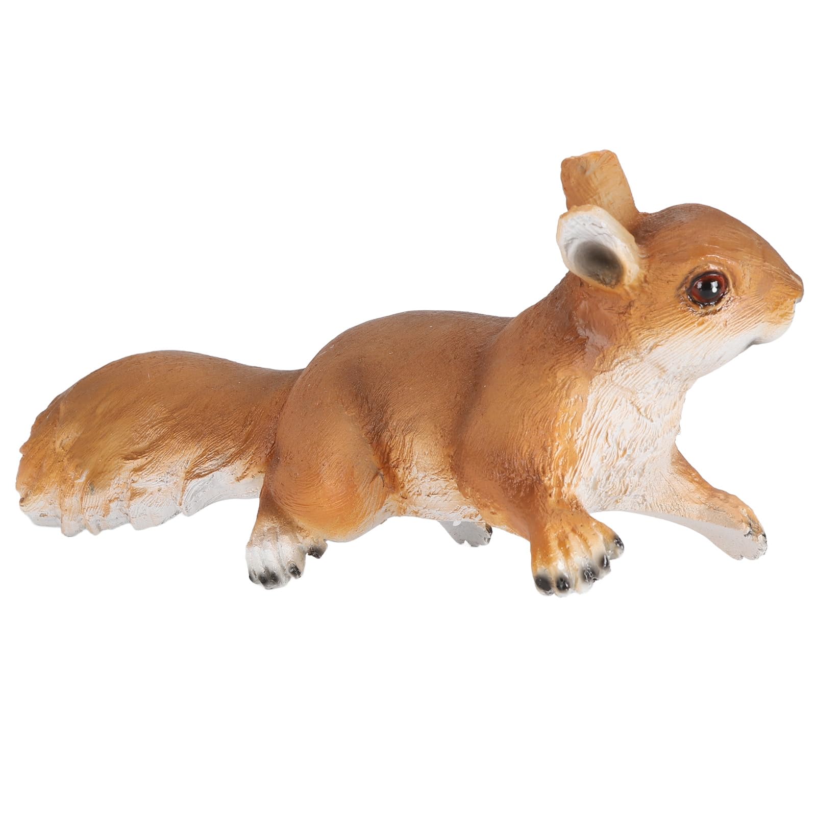 Tissting Garden Statue Climbing Squirrel Figurine, 13.8in Resin Tree Decor Sculpture Decorative Hanging Squirrel Ornament for Garden Courtyard