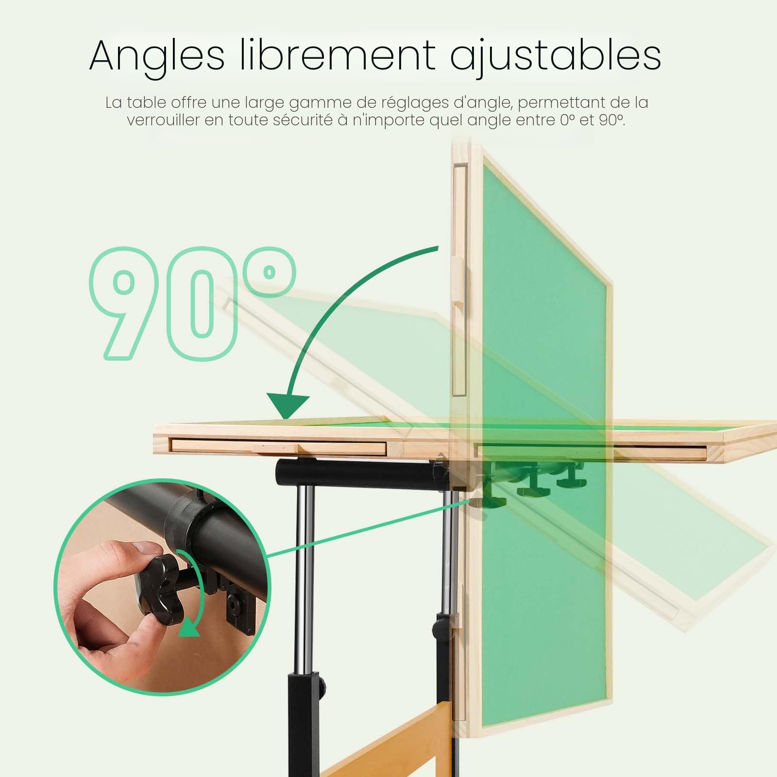ALL4JIG Table de puzzle de 1500 pièces pour adultes, table de puzzle en bois avec 4 tiroirs, stabilité améliorée et design léger optimisé, puzzles pour adultes de 1500 pièces