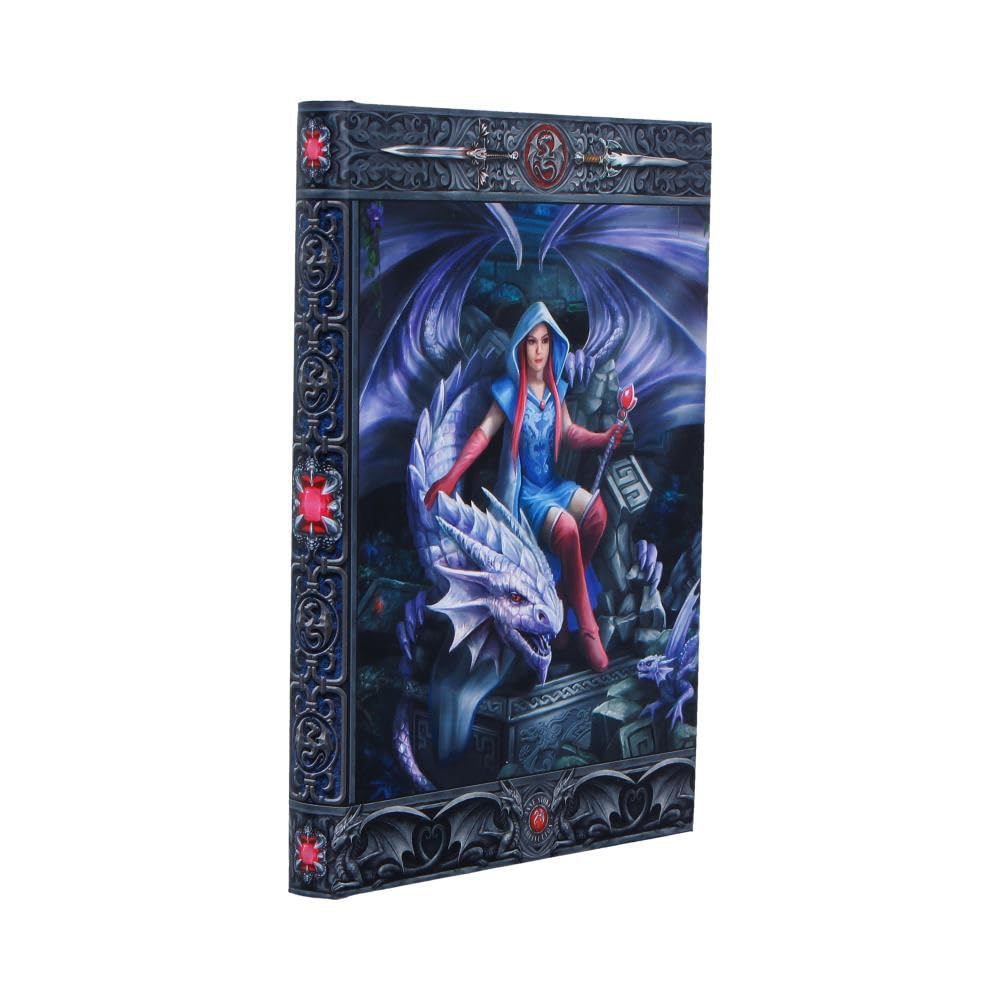 Anne Stokes A5 Gothic Fantasy Journals 17cm – Hardback Writing Notebooks (Dragon Mage)