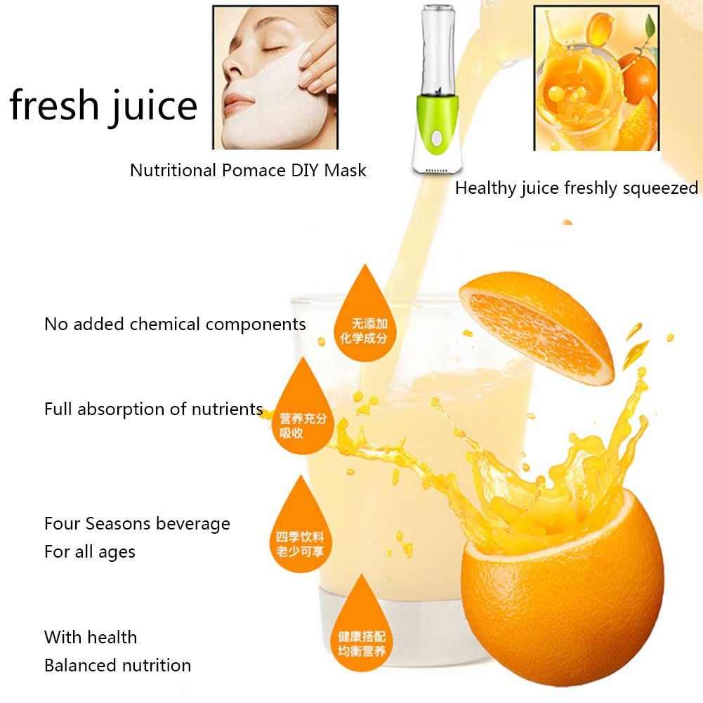 Frullatore Spremiagrumi Smoothie Blender Maker Frullatore Multifunzione Con 4 Lame 22000 Rpm Per Frutta, Verdura, Smoothie, Milkshake, Trita Ghiaccio, Spezie Con Tazze Portatili Senza BPA 600 Ml 250W