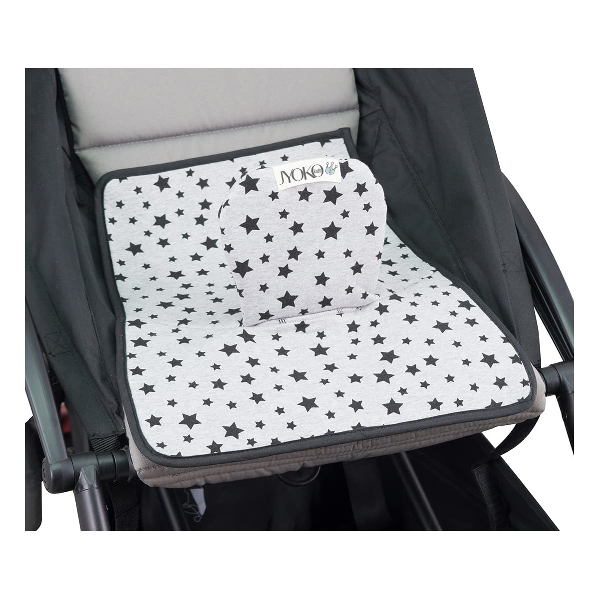 JYOKO Kids Coussin Trainer Super Absorbant et réutilisable (Black Star)
