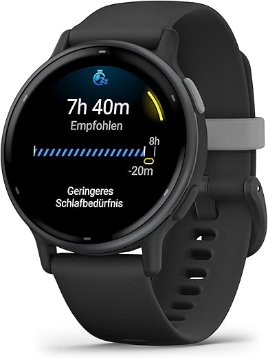 Garmin Vivoactive 5 – GPS-Smartwatch mit 1,2″ AMOLED Touchdisplay, Fitness- und Gesundheits- und Musikfunktionen