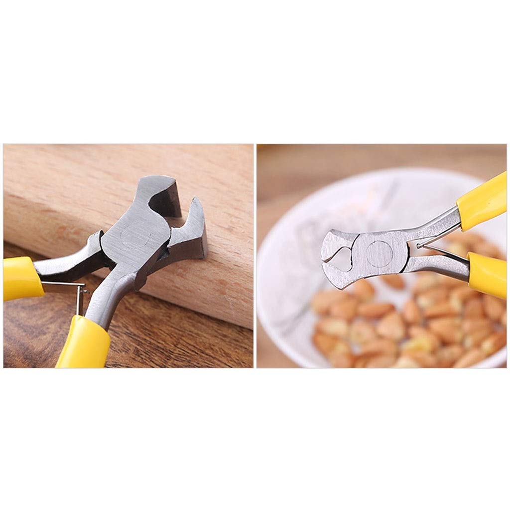 Mikinona 6-Piece Pine Nut Sheller & Melon Seed Cracker Set - Portable Nut Opener Pliers