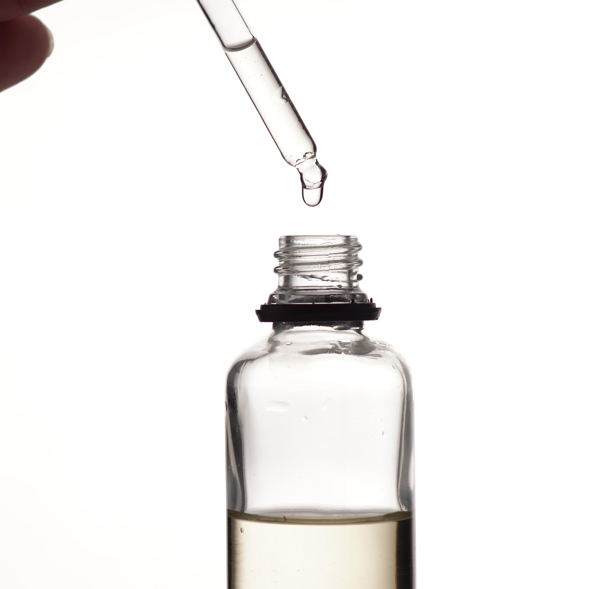 6 Bottiglie Contagocce Vetro Ambrato 30 Ml - Con Imbuti, Pipette Ed Etichette Per Oli Essenziali - Foto 10