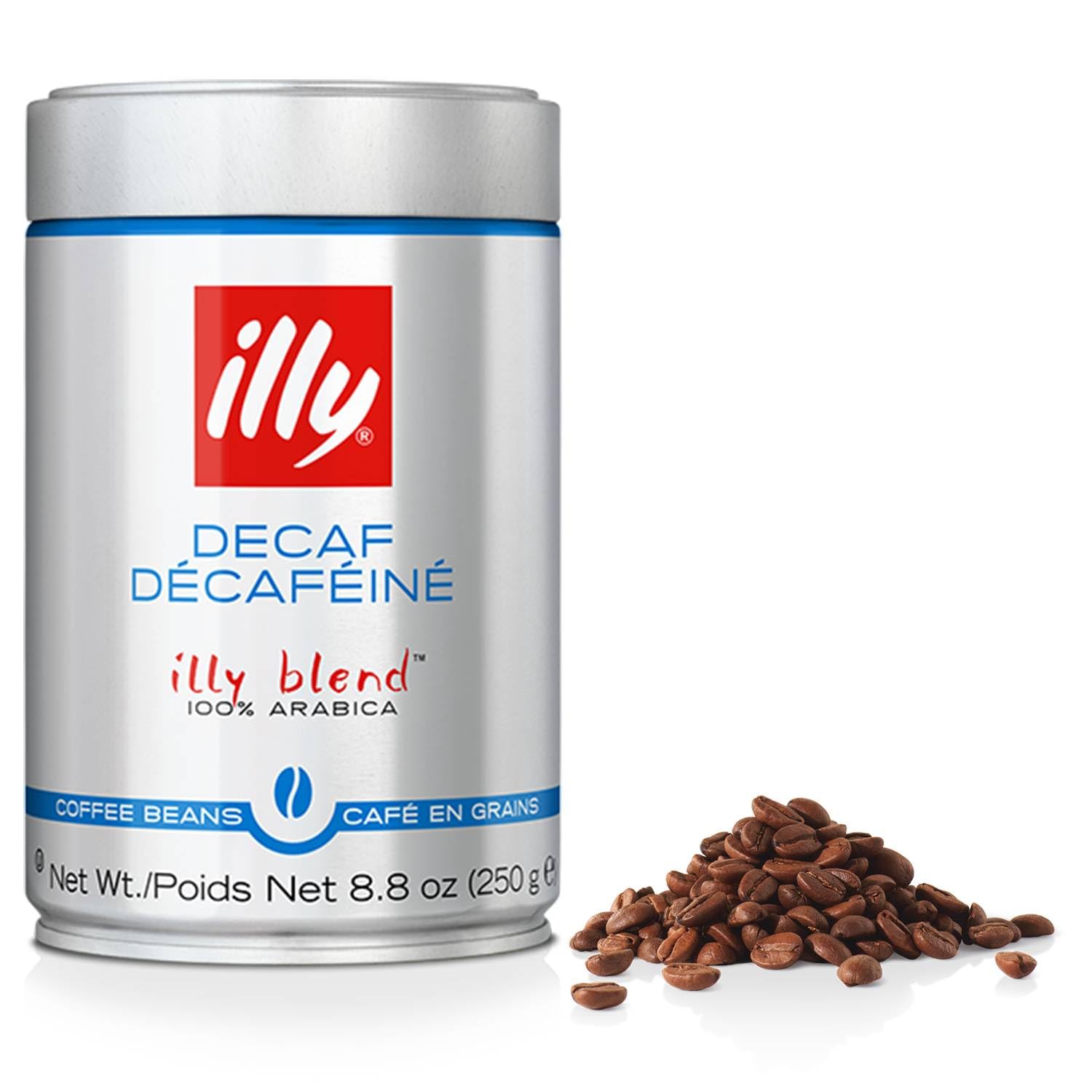 Illy Espresso 12 x 250 g Bohnen Entkoffeiniert