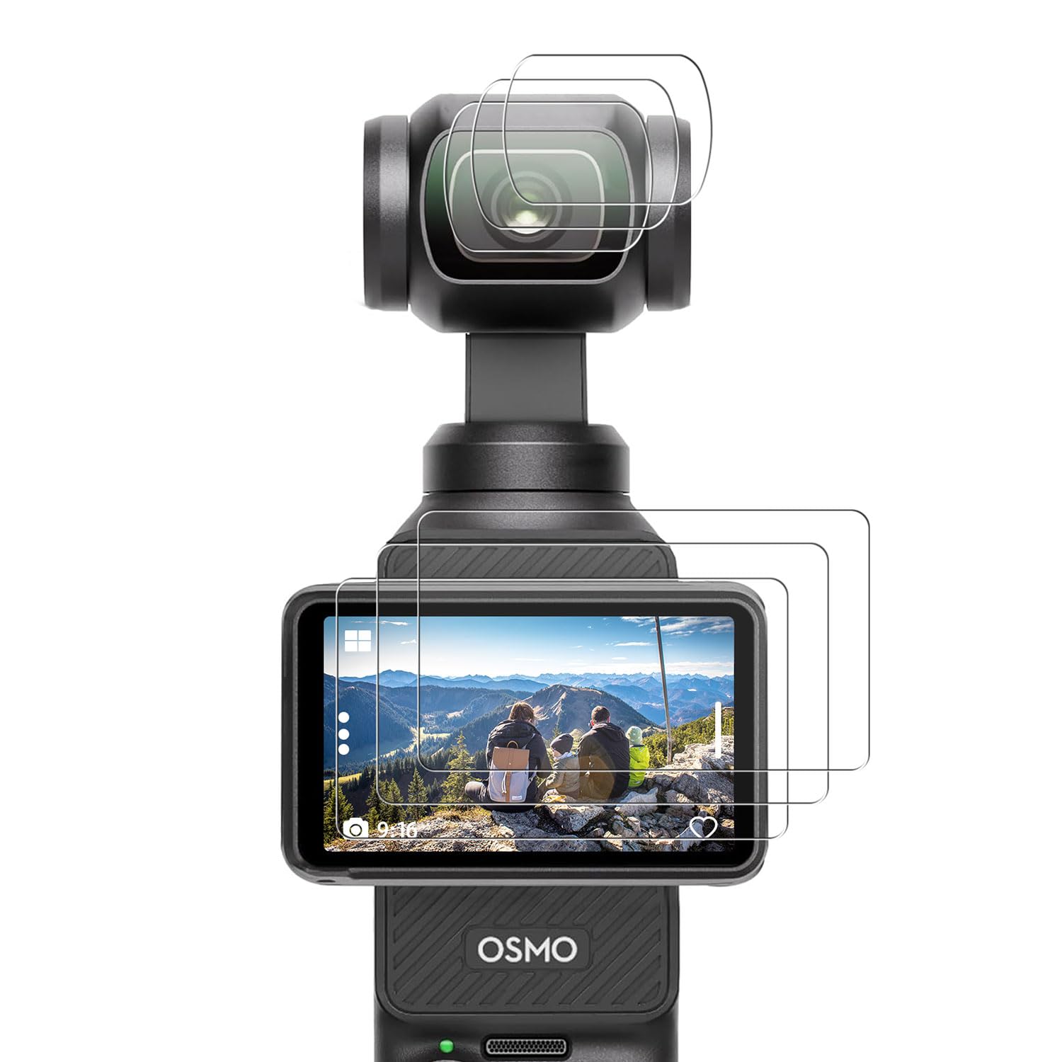 Amazon | FitStill強化ガラスフィルム DJI Osmo Pocket 3に適用3枚ンズ