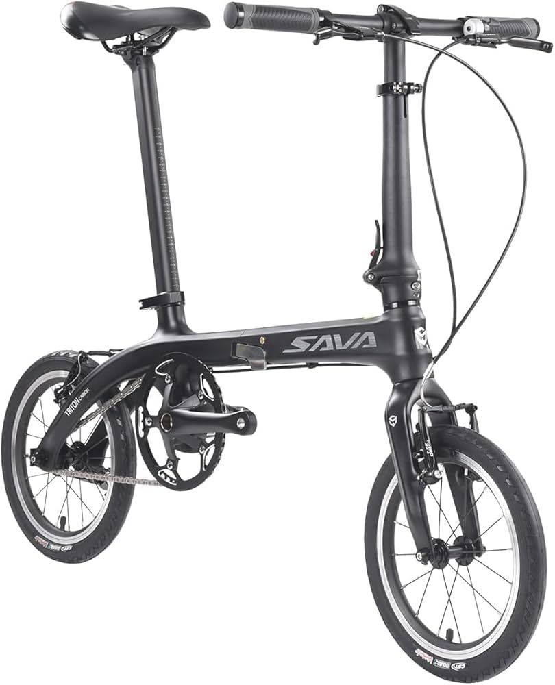 SAVA Z2　16インチ　カーボン製折りたたみ自転車 16 Inch Z2 Carbon Folding Bike - Compact & Efficient – SAVA