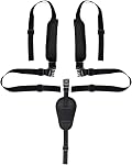 Universal 5 Point High Chair Straps,Adjustable Baby Safety Harness Strapswith Shoulder Pads and Guarding Pad for Pushchair/Stroller/Pram/Buggy