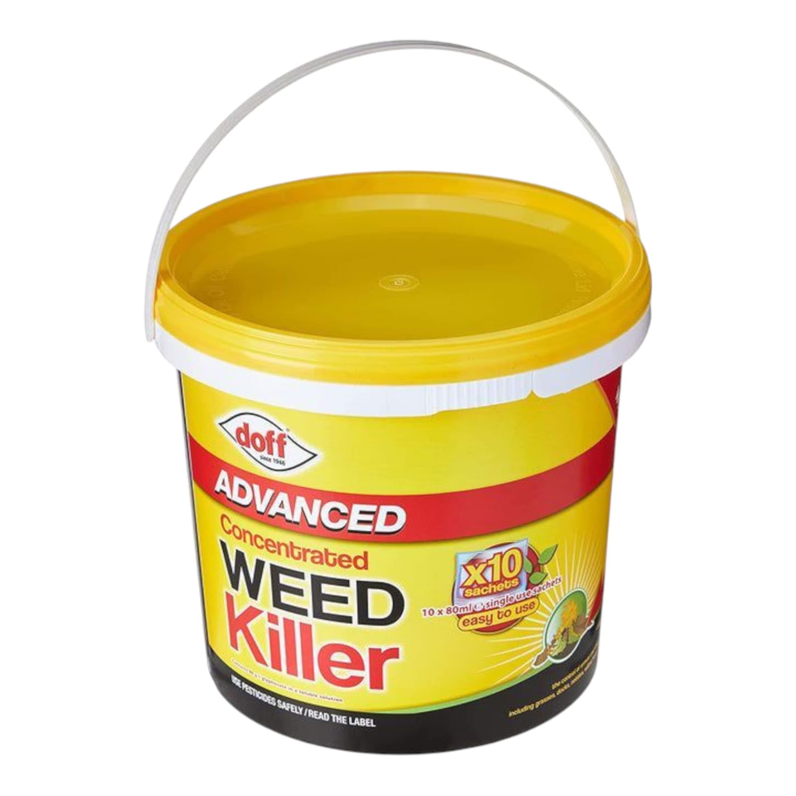 Bozexpro Super Strength Weed Killer Concentrate Sachet - Weed Killer Extra Strong To kill Weeds and Roots - 17x19.5x19.5 cm Multi - Colour (Pack of 10)