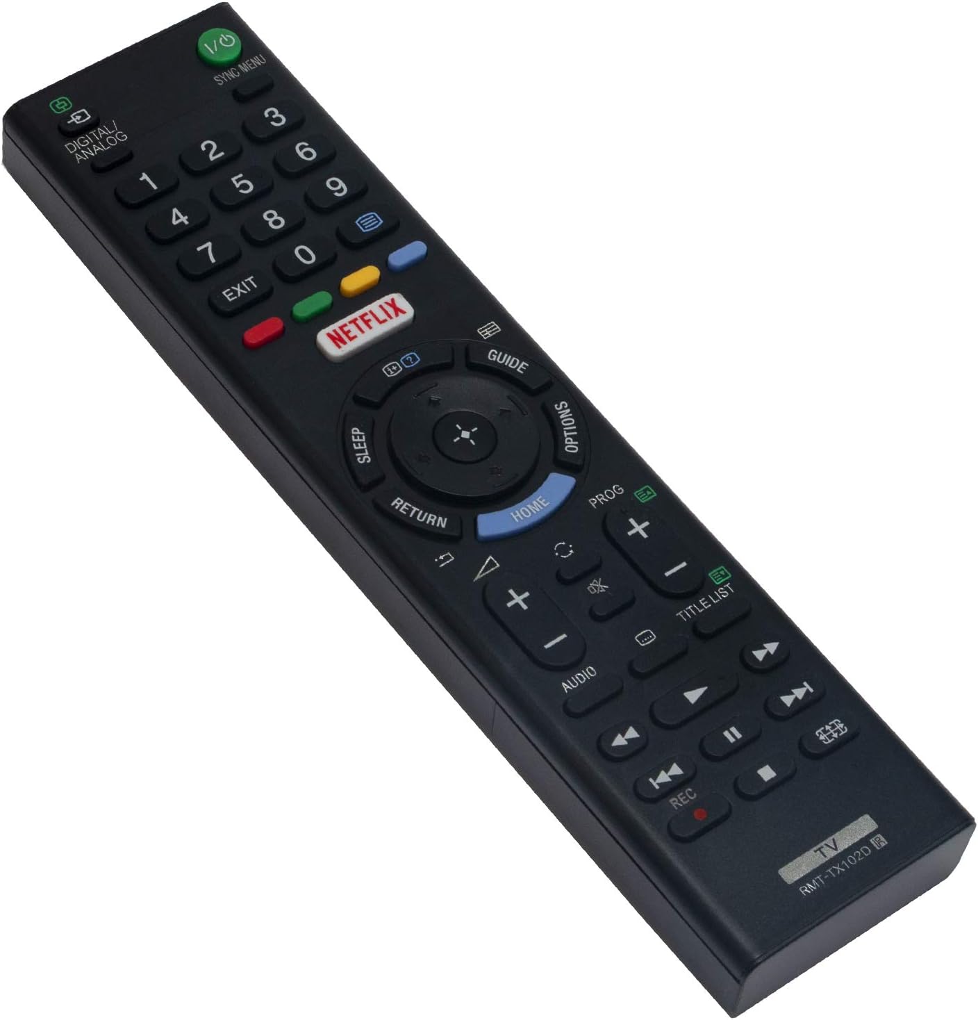 VINABTY RMT-TX102D Remote Control replacement fit for SONY KDL-48R55XC KDL-48R550C KDL-40R45XC KDL-40R55XC KDL-40R550C KDL-32R40XC KDL-32R50XC KDL-32R500C KDL-32RD433 - Image 3