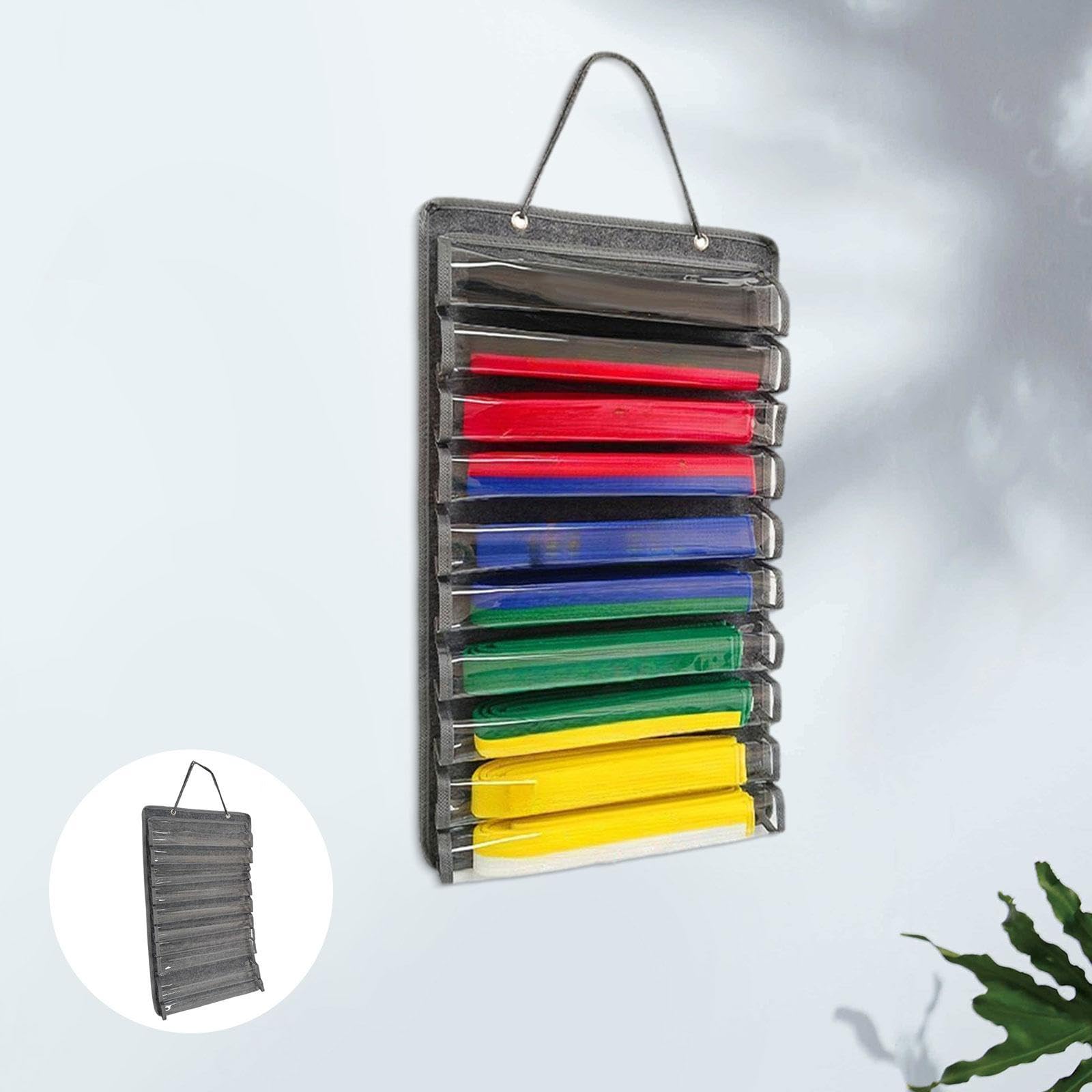 kowaku Karate Belt Display Bag Belt Display Holder Easy Installation Accessories Rack Taekwondo Belt Display for Muay Thai Taekwondo, Grey