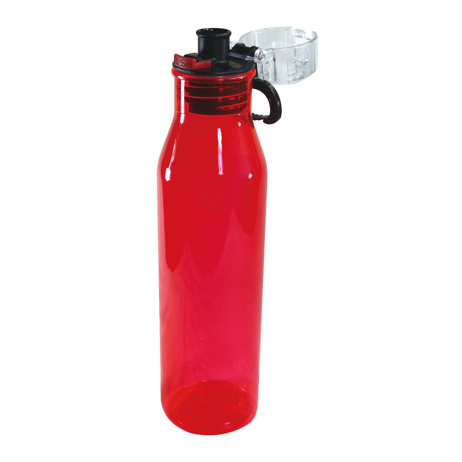 25 Oz Plastic Water Bottle with Flip Open Lid