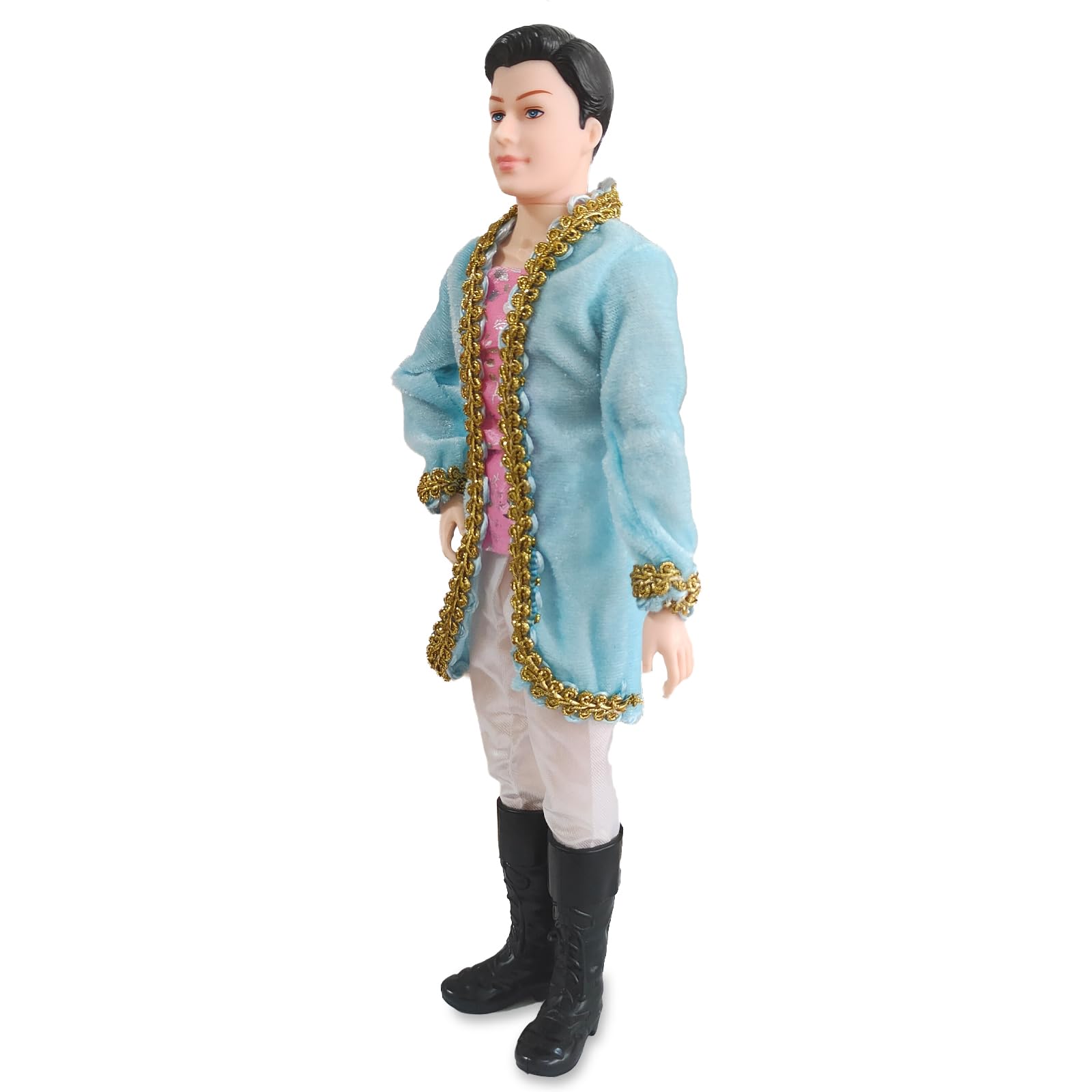 Stylish Prince Doll 12 Inch, A Handsome Prince Action Figure with Magical Powers, Role-Playing Games Toy for Kids 3+ (Ceremonial Attire)